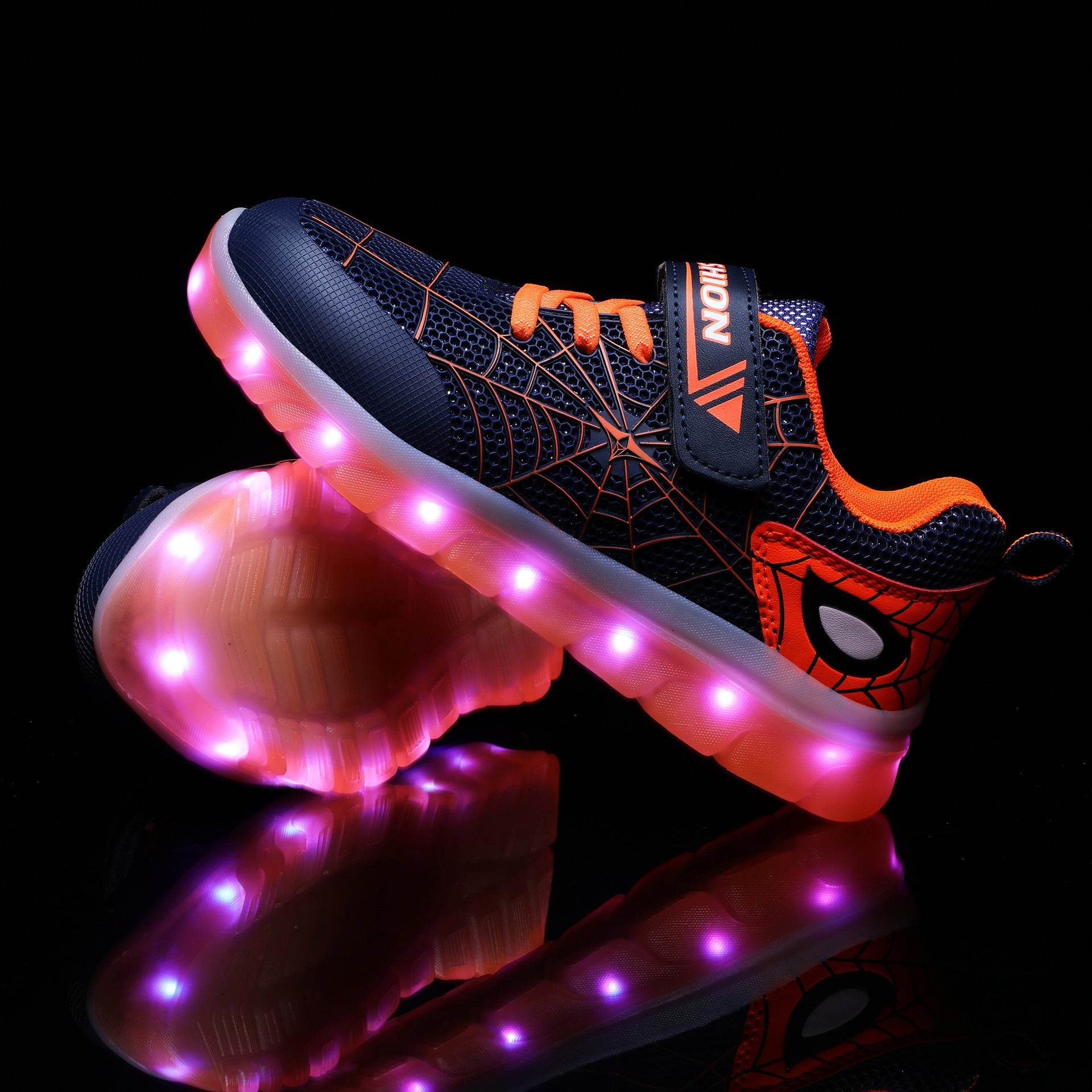 Chaussures LED Enfant USB Rechargeables 26-37 - Allomarc.com