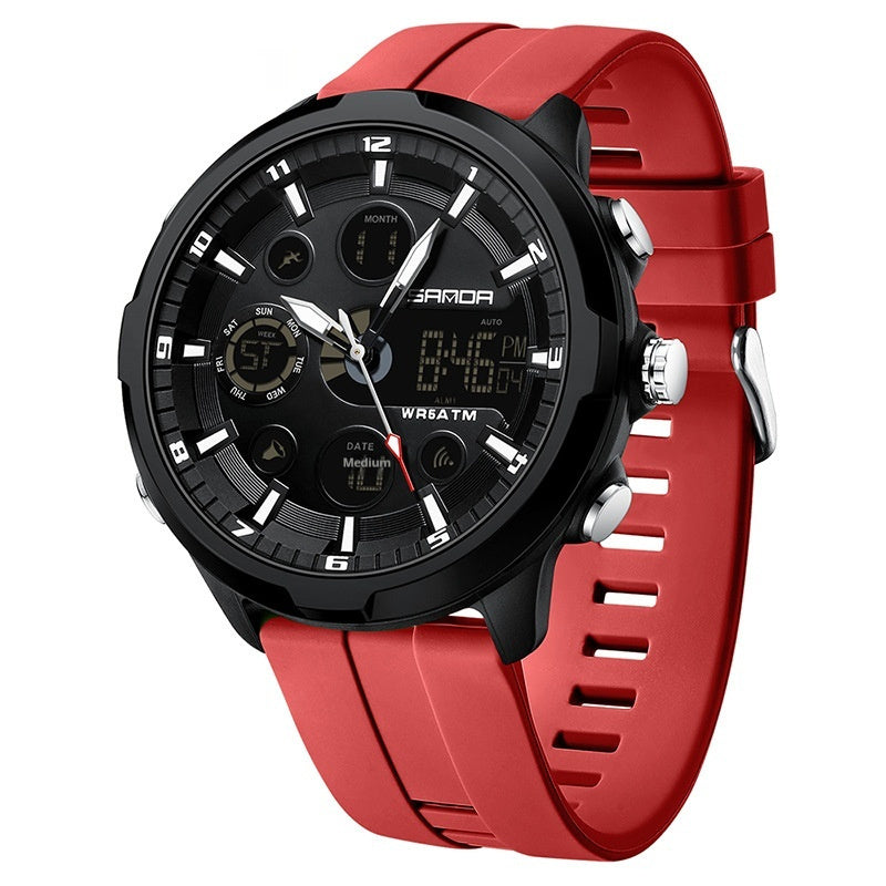 Montre Casuelle pour Homme Étanche et Multifonctionnelle