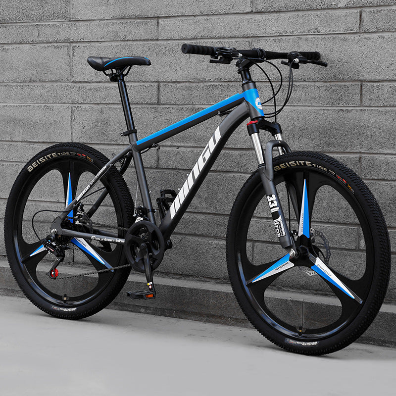 Vélo de montagne 24/26 pouces avec frein à disque et absorption de chocs