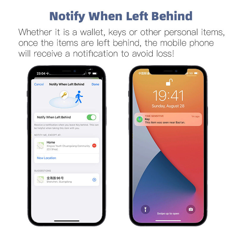 Suivi Bluetooth AirTag pour Localisateurs