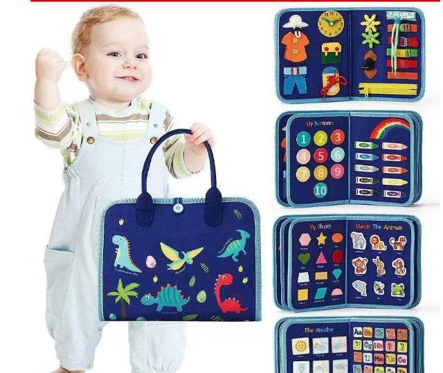 Livre d'Activités Enfant : Tableau Sensoriel d'Apprentissage - Allomarc.com