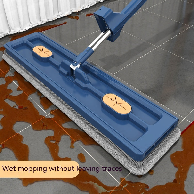 Nouveau Mop Plat Large Style 360° Rotation - Parfait pour Tous Types de Sols
