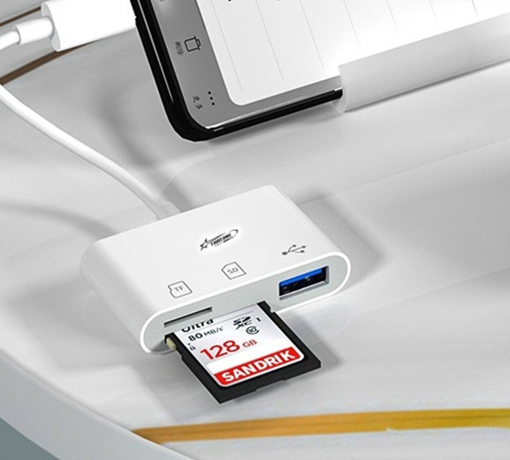 Adaptateur Personnalisable - Lecteur de Carte Multifonction - Allomarc.com