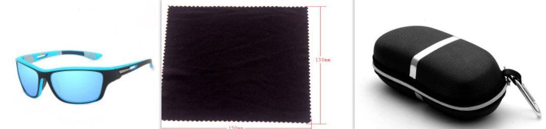 Lunettes de soleil avec miroir anti-poussière pour cyclisme