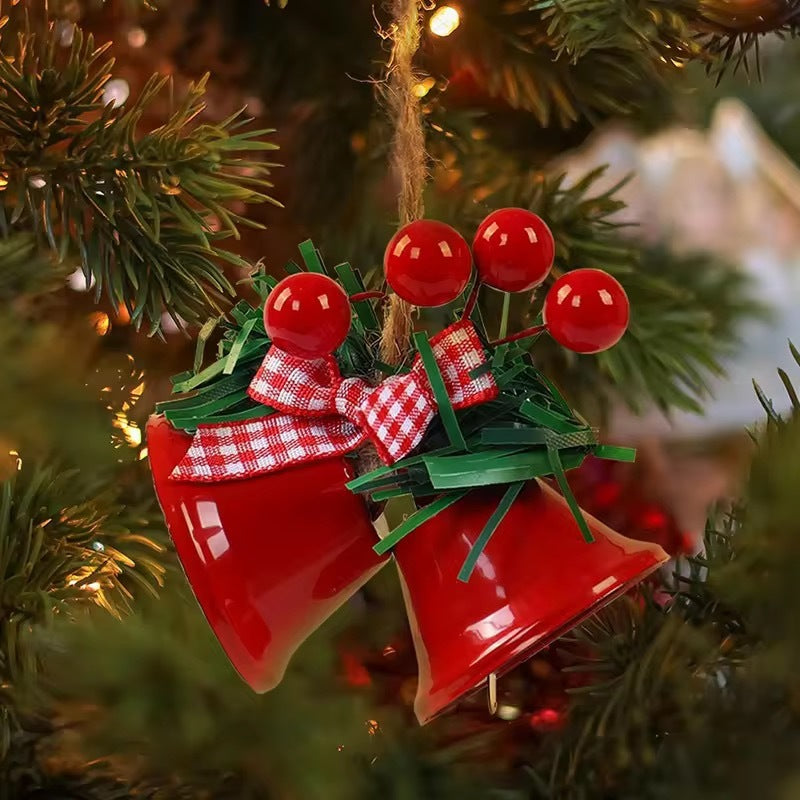 Décoration en cloche avec corde en chanvre de l'aubépine chinoise