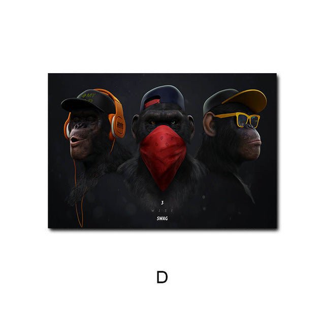 Affiche Art Imprimée Moderne - Peinture sur Toile Tendance - Allomarc.com