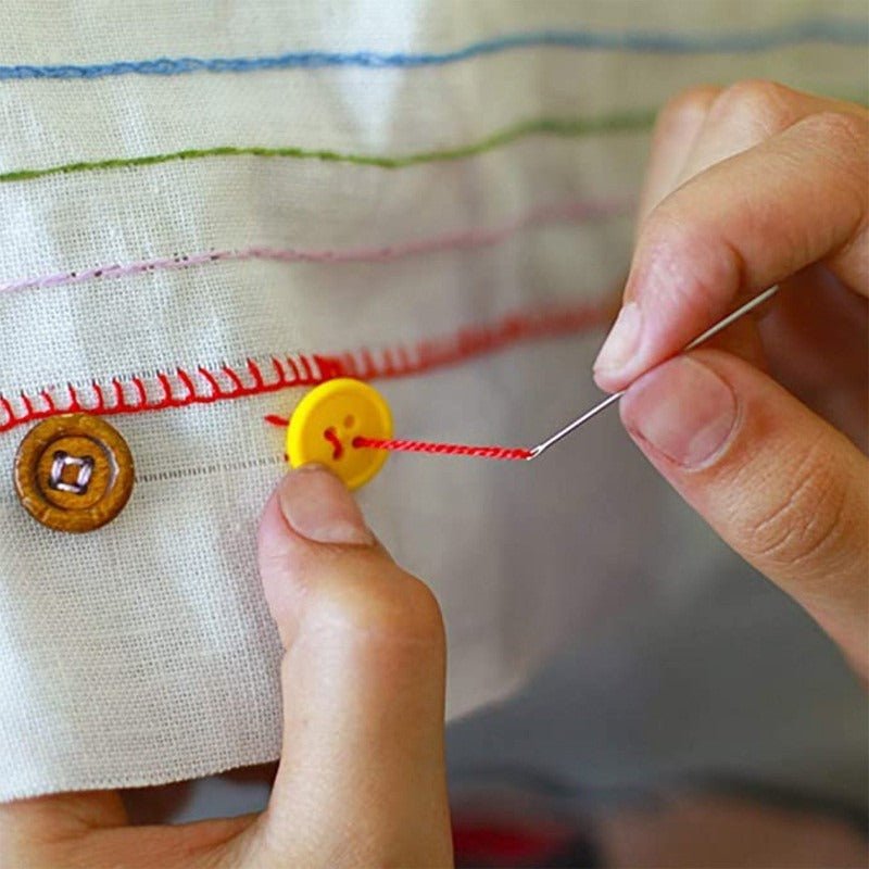 Aiguilles à Coudre en Argent - Set de 55 Pièces pour DIY - Allomarc.com