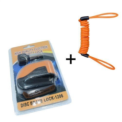Antivol de frein à disque avec alarme pour moto - Allomarc.com