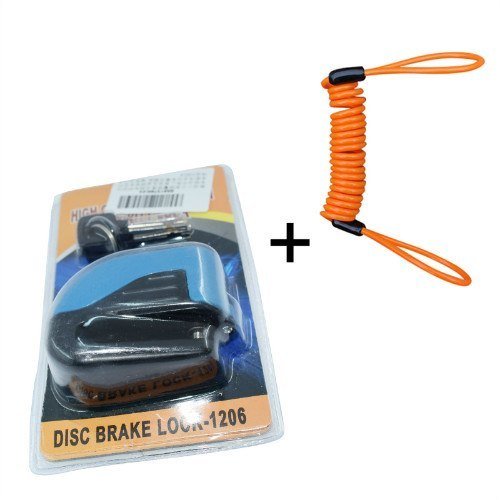 Antivol de frein à disque avec alarme pour moto - Allomarc.com