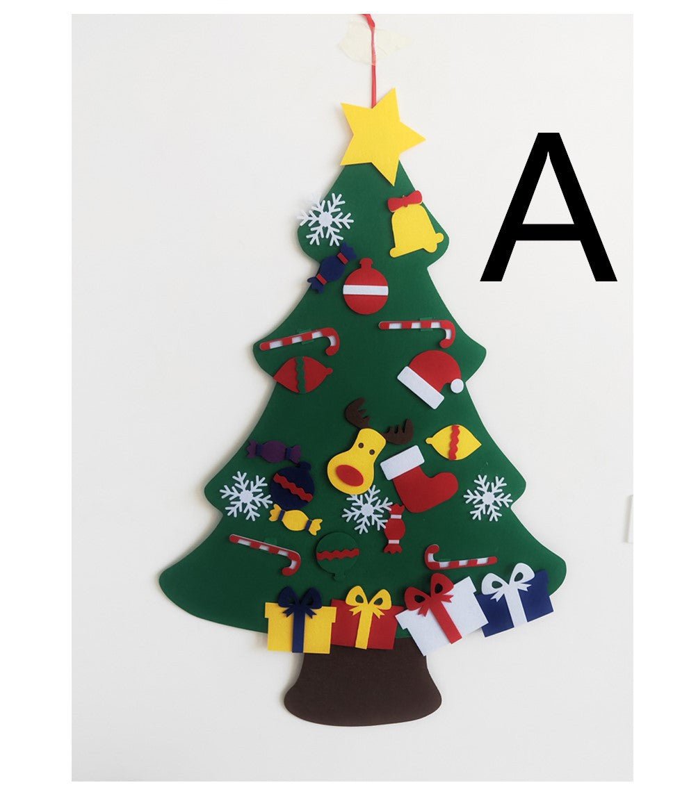 Arbre de Noël en Feutre DIY en 3D - Allomarc.com