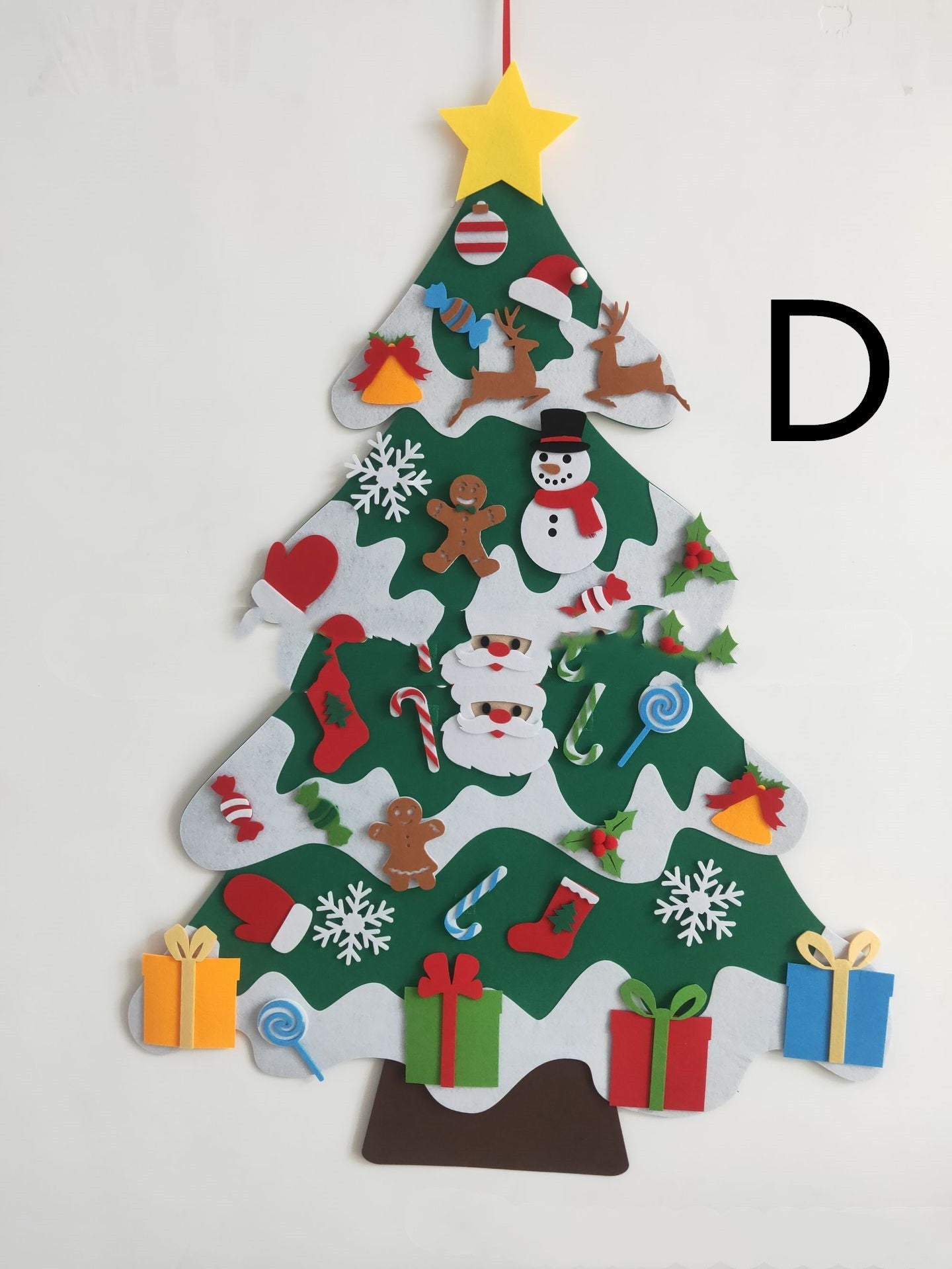 Arbre de Noël en Feutre DIY en 3D - Allomarc.com