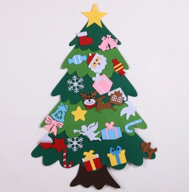 Arbre de Noël en Feutre DIY en 3D - Allomarc.com