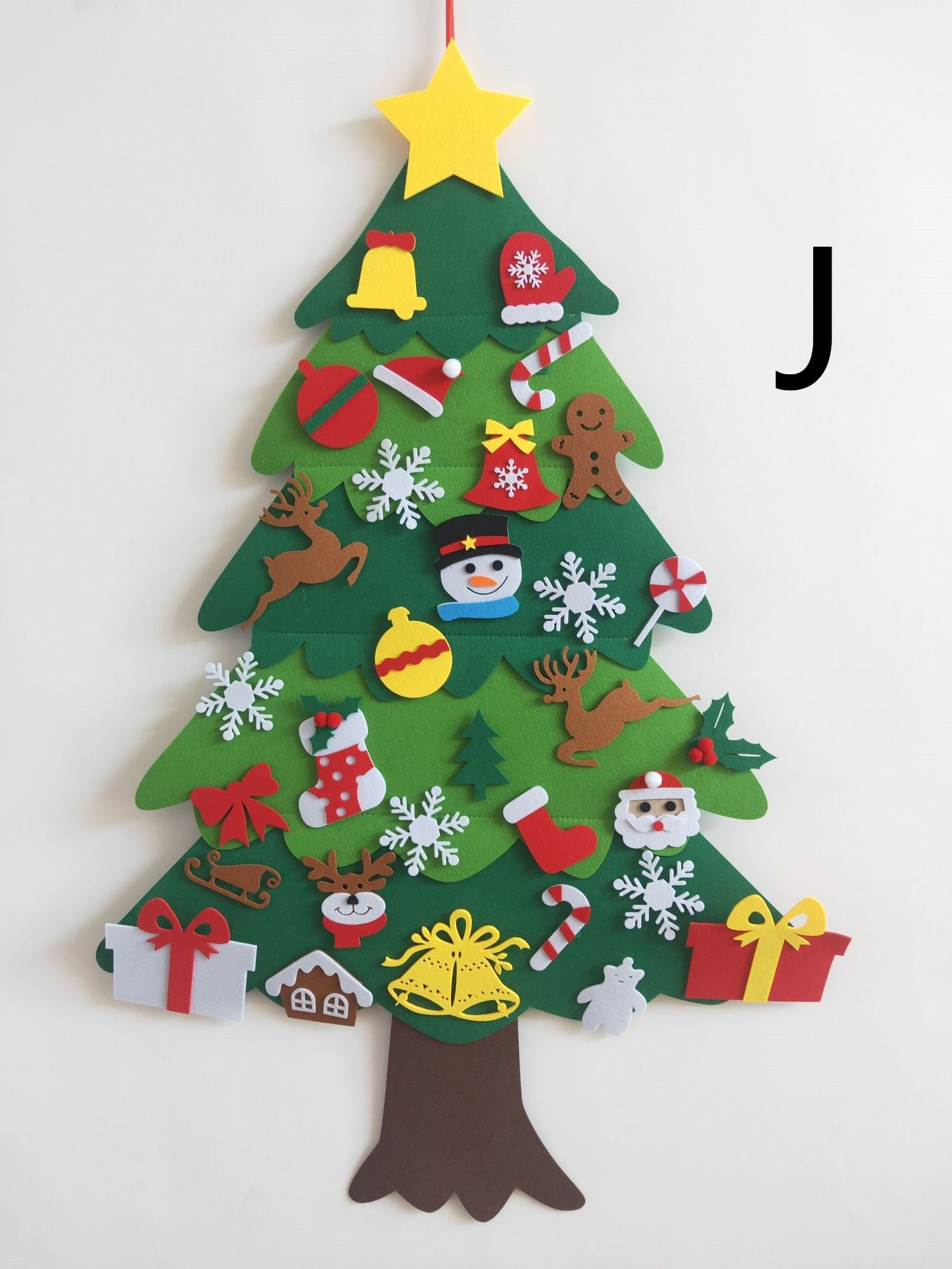 Arbre de Noël en Feutre DIY en 3D - Allomarc.com