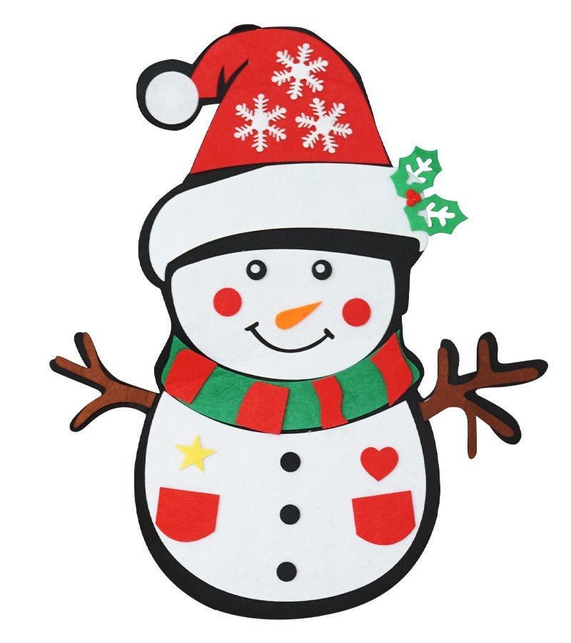 Arbre de Noël en Feutre DIY en 3D - Allomarc.com