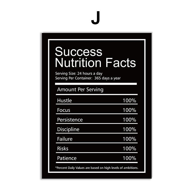 Art mural inspirant avec citations pour la décoration de bureau - Allomarc.com