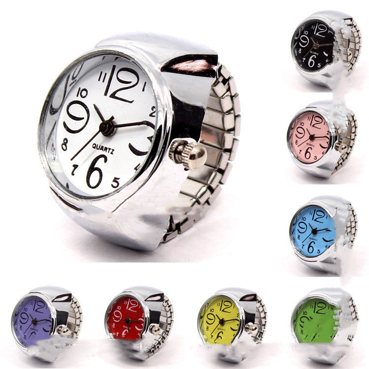 Montre Couple Personnalisée en Alliage Argenté - Vente Chaude Mode Korréenne