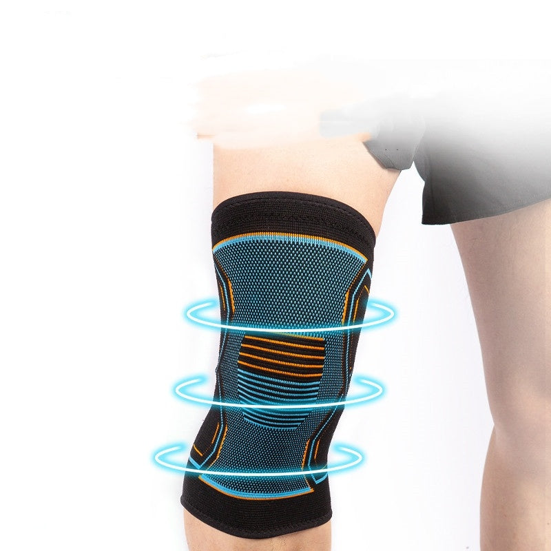 Genouillère Élastique Tricotée de Compression à Quatre Côtés - Protection Wholesale