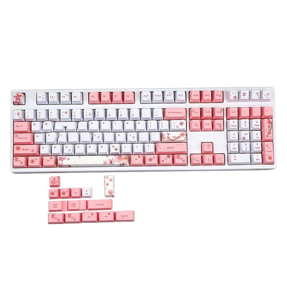 Keycap Sakura OEM de Hauteur Cinq Faces