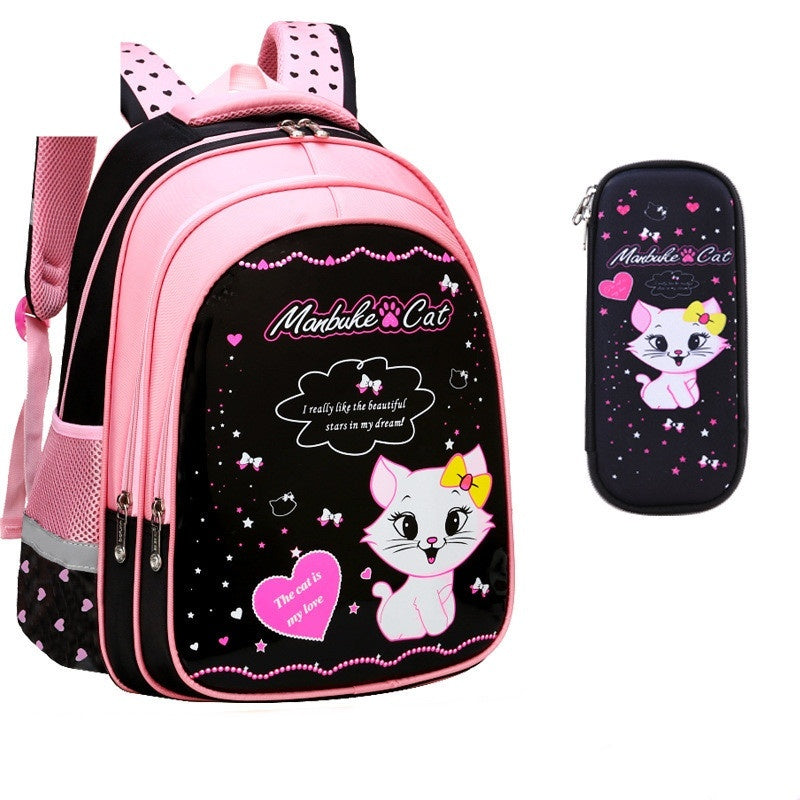 Sac à dos pour enfants avec motif de chat mignon