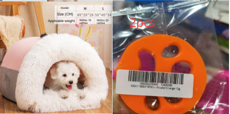 Nid Portable Splice pour Animaux - Confort d'Automne et Hiver