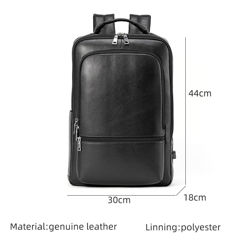Sac à dos en cuir multifonctionnel pour hommes