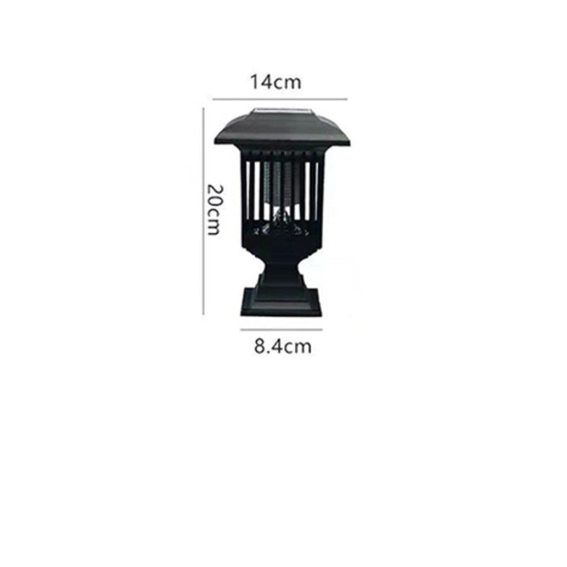 Lampe de Mosquito Électrique Solaire d'Extérieur avec Contrôle Automatique et Résistante à la Pluie