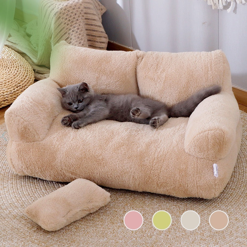 Canapé de Luxe pour Chats et Chiens