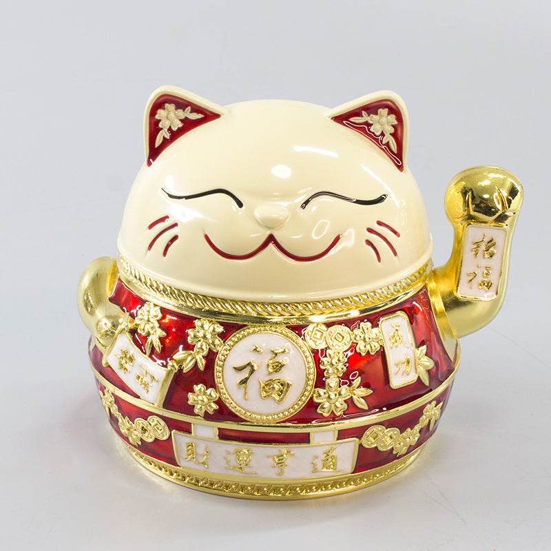 Cendrier Chat Porte-Bonheur Créatif - Allomarc.com
