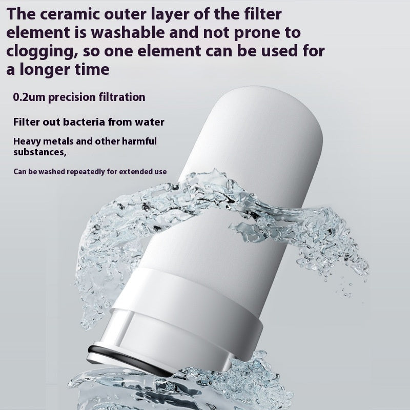 Purificateur d'eau sans installation à filtre avant pour foyer
