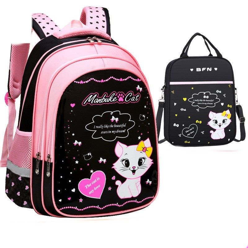 Sac à dos pour enfants avec motif de chat mignon