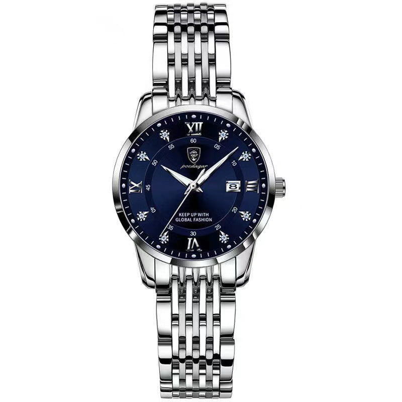 Montre Quartz Lumineuse Étanche pour Femmes
