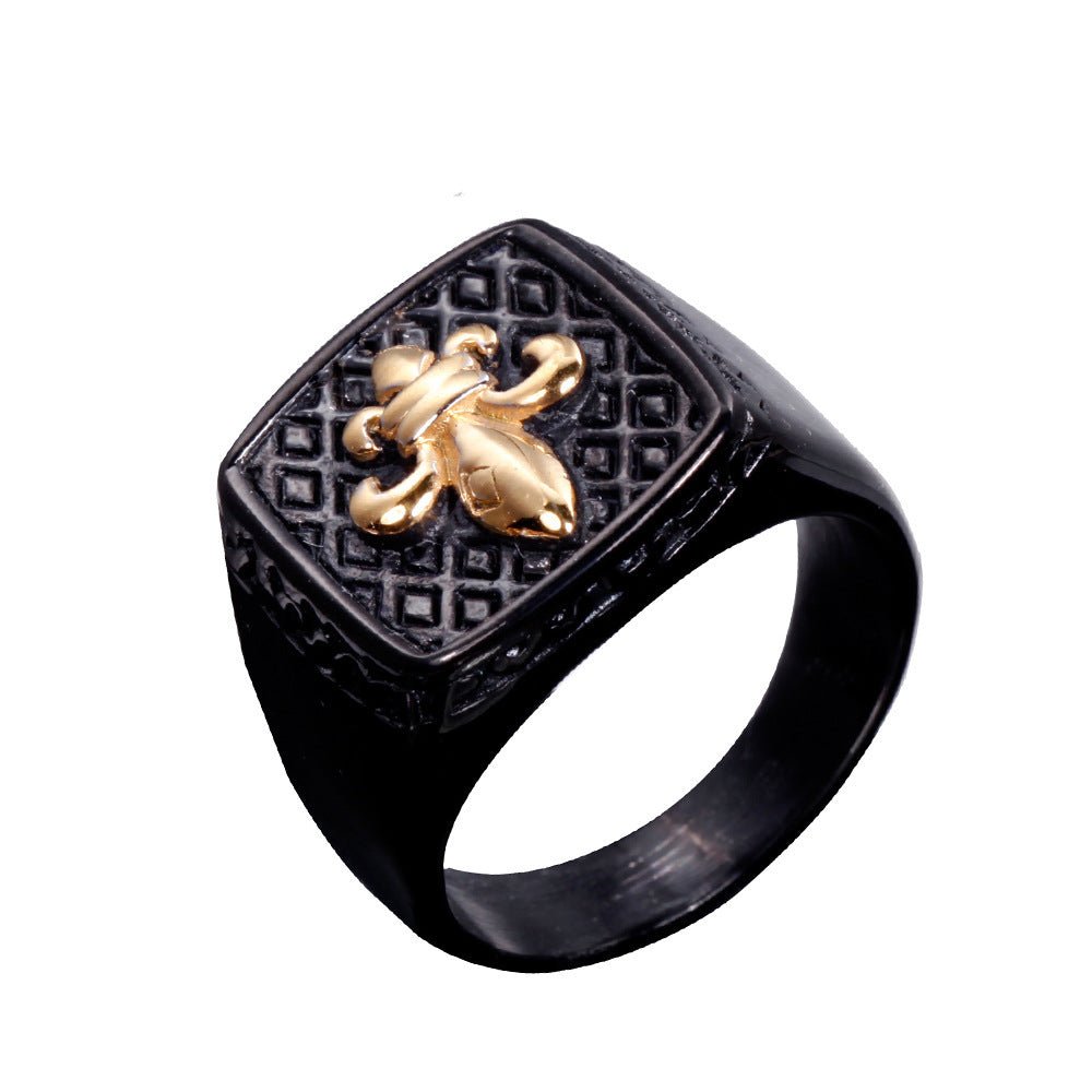 Bague Croisée en Acier Inoxydable Créative et Polyvalente - Allomarc.com