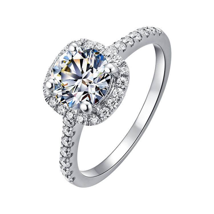 Bague de Luxe Moissanite 1 Carat pour Femmes - Allomarc.com