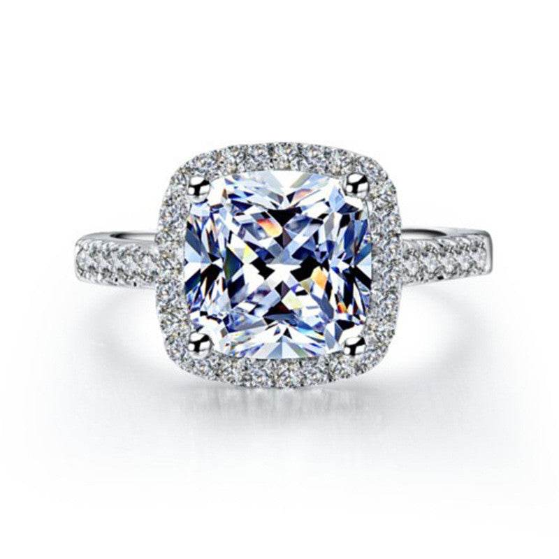 Bague de Luxe Moissanite 1 Carat pour Femmes - Allomarc.com