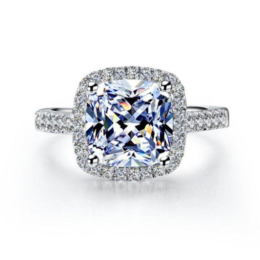 Bague de Luxe Moissanite 1 Carat pour Femmes - Allomarc.com