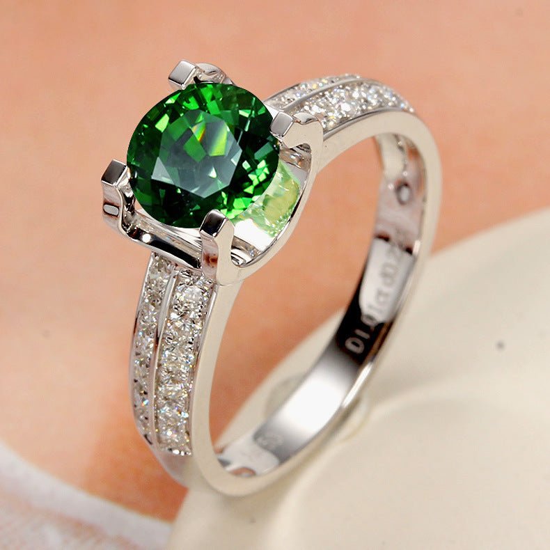 Bague Ouverte en Moissanite pour Femmes - Élégance et Style - Allomarc.com