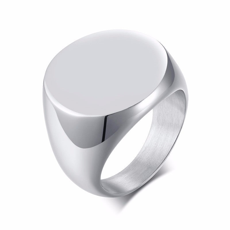 Bague Ronde en Or pour Homme - Tendance Mode - Allomarc.com