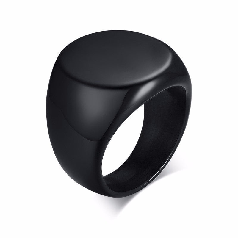 Bague Ronde en Or pour Homme - Tendance Mode - Allomarc.com