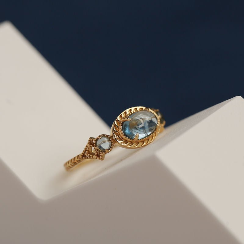 Bague Vintage en Topaze pour Femme - Allomarc.com