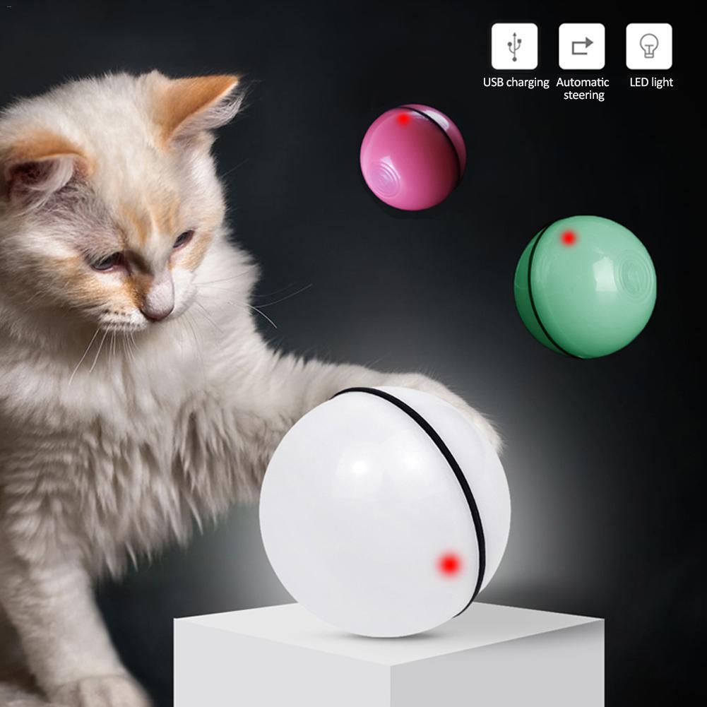 Balle de Jeu Électronique à Laser LED pour Chats - Jouet Amusant - Allomarc.com