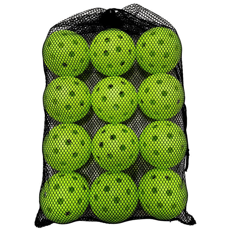 Balles de Pickleball 74mm 40 Trou 26g Weifu - Lot de 12 - Allomarc.com