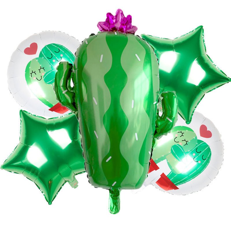 Ballon en Aluminium en Forme de Palmier Tropical pour Anniversaire des Enfants - Allomarc.com