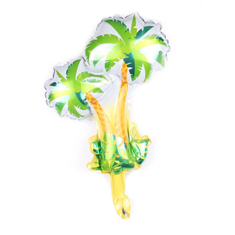 Ballon en Aluminium en Forme de Palmier Tropical pour Anniversaire des Enfants - Allomarc.com