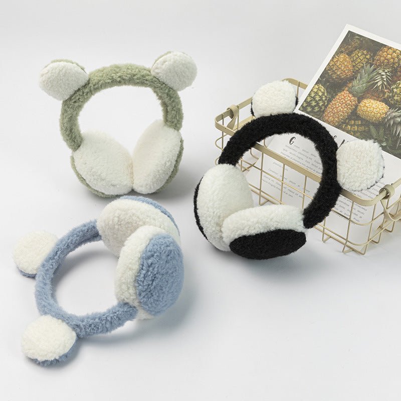 Bandeau d'Oreilles Enfant en Peluche Anti - Froid Rétractable - Allomarc.com