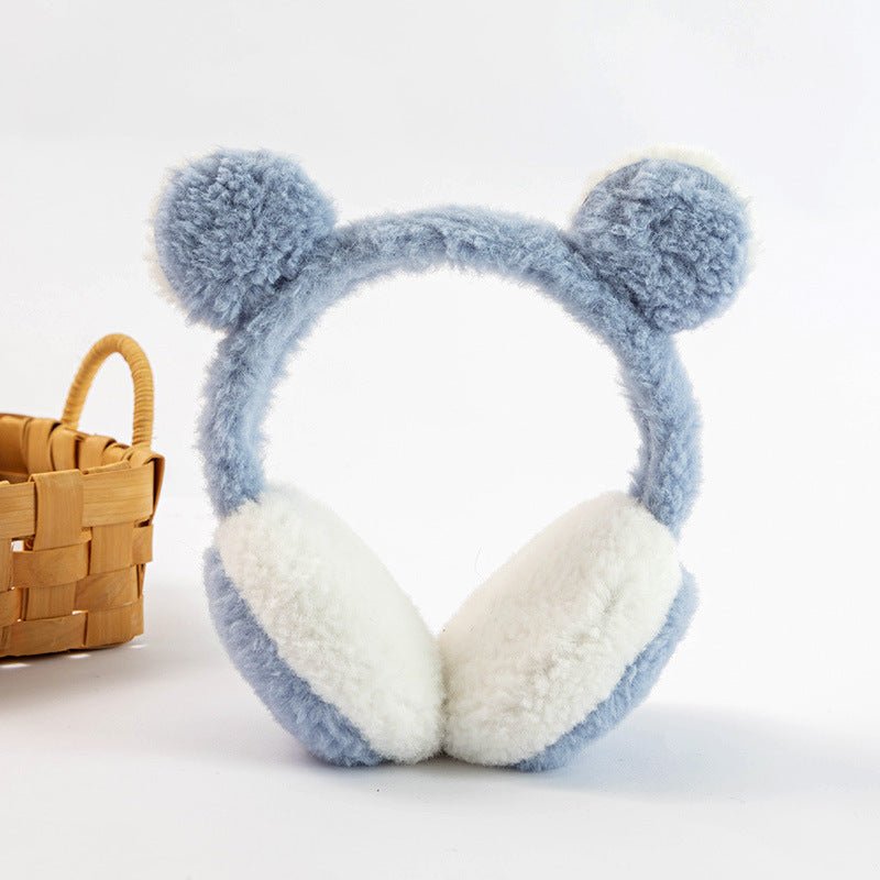 Bandeau d'Oreilles Enfant en Peluche Anti - Froid Rétractable - Allomarc.com