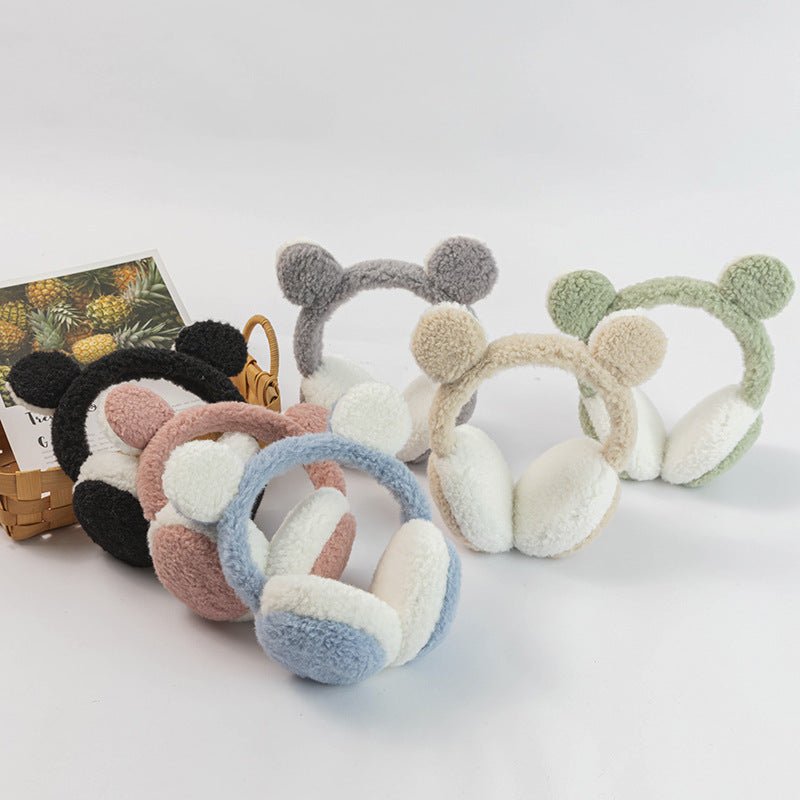 Bandeau d'Oreilles Enfant en Peluche Anti - Froid Rétractable - Allomarc.com