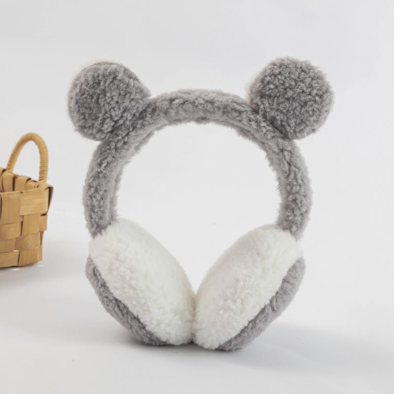 Bandeau d'Oreilles Enfant en Peluche Anti - Froid Rétractable - Allomarc.com