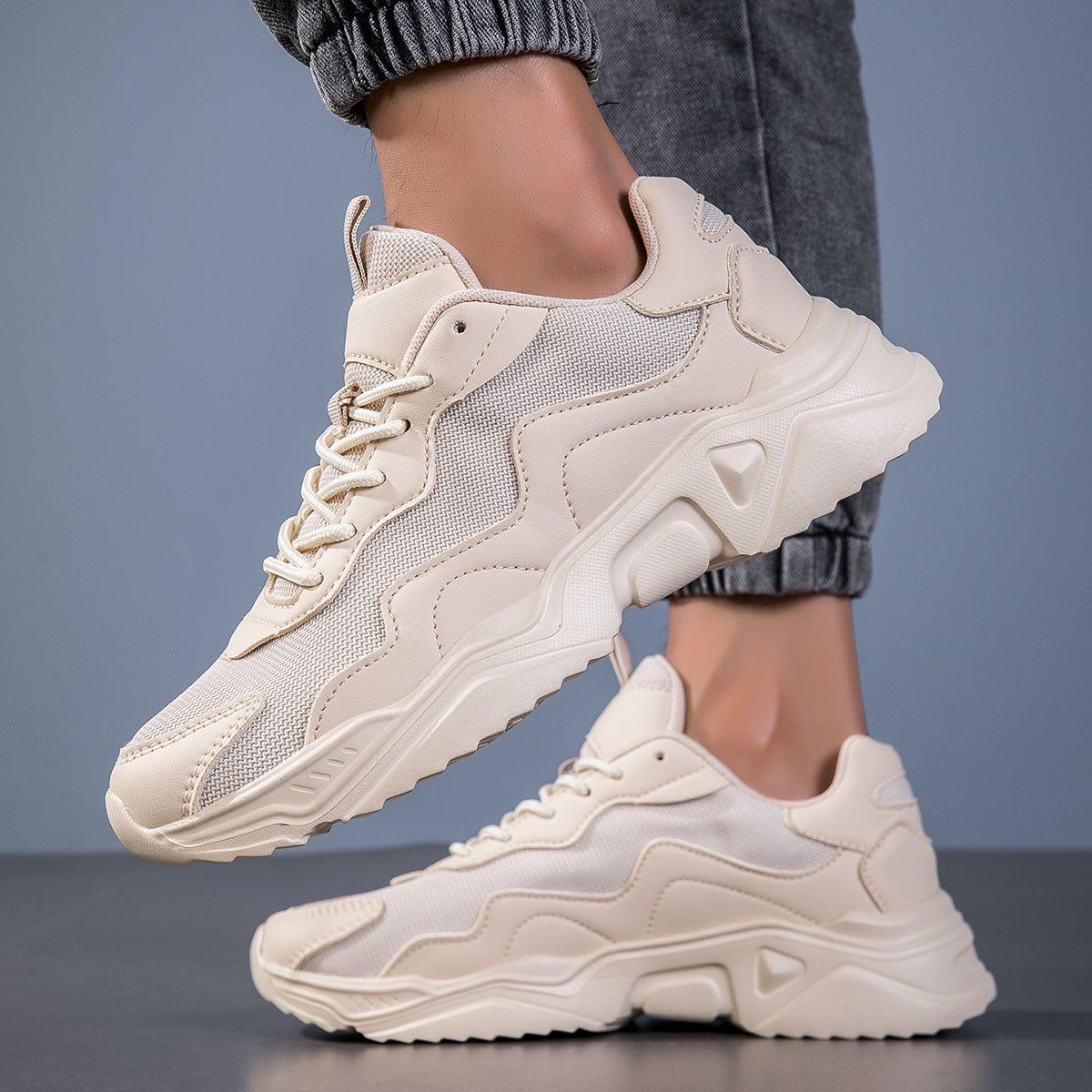 Baskets Légères à Semelle Épaisse et Amortissante - Allomarc.com