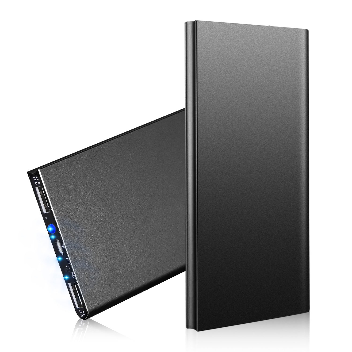 Batterie Externe Ultra - Fine 20000mAh avec Chargeur Double USB - Allomarc.com