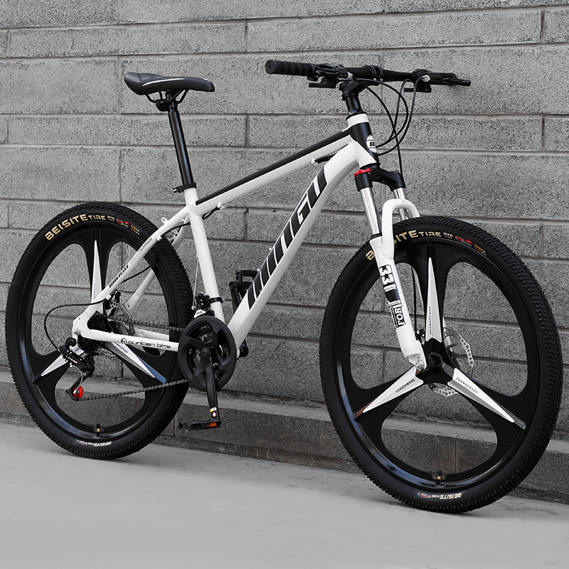 Vélo de montagne 24/26 pouces avec frein à disque et absorption de chocs